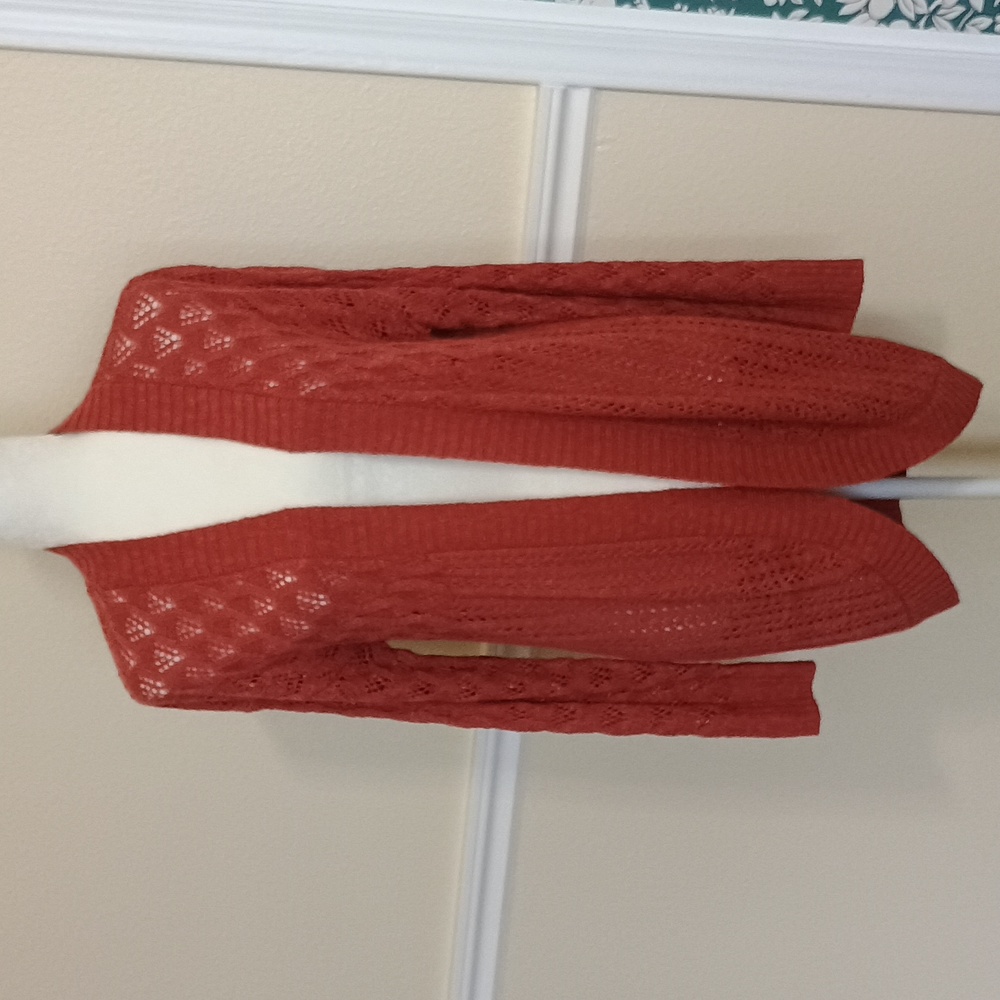 Beautiful Hippie Rose Open-Front Cardigan